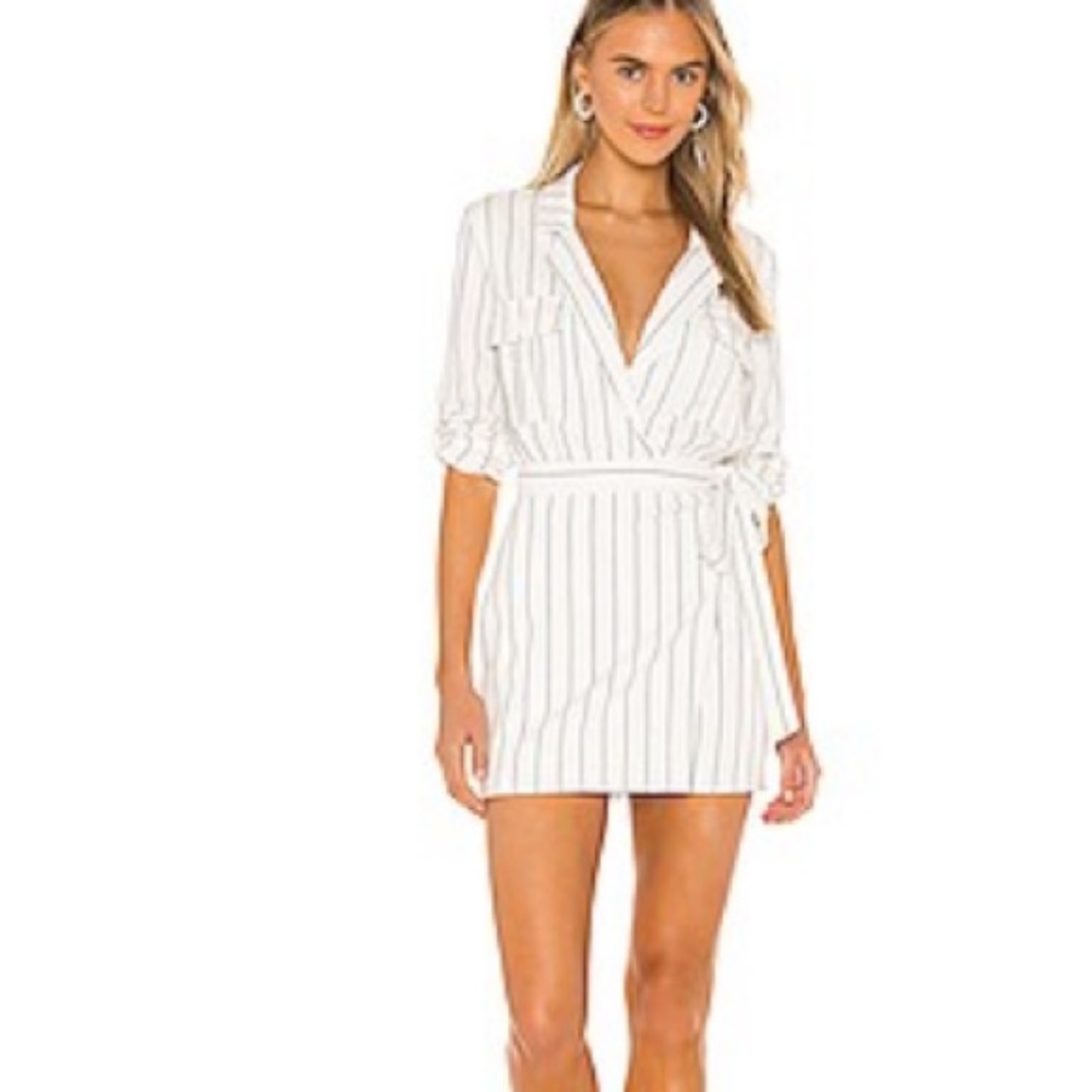Majorelle real wrap dress .
